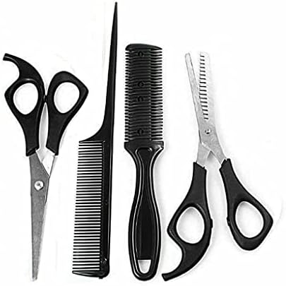 ZCMEB 4PCS Salão Profissional Barbeiro de cabeleireiro Profissional Scissors Scissors Ferramentas de estilo de dentes de dentes