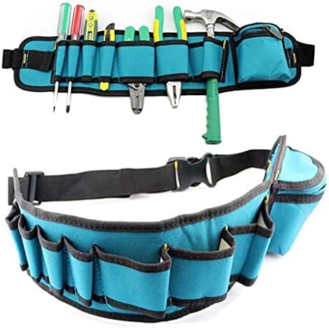 Bolsa de ferramenta de vários bolsos ZCMEB Bolso de cintura Oganizer de correia eletricista transportando estojo de bolso da cintura