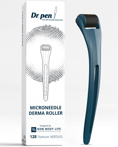 Microneedling Derma Roller by Dr.Pen - Dermaroller para crescimento de barba, crescimento do cabelo - rolo de barba, rolo de couro