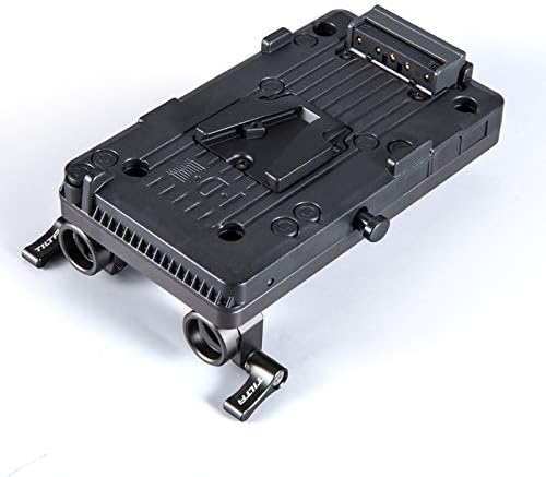 Tilta V-Mount Battery Plate Ta-BTP2-V-G 15mm Adaptador de haste LWS para alimentar a câmera BMPCC 4K 6K