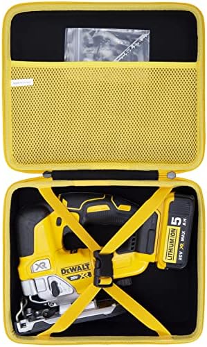 Caso duro para DeWalt 20V/60V Max XR Bateria e carregador + DeWalt 20V Max XR Jig Saw