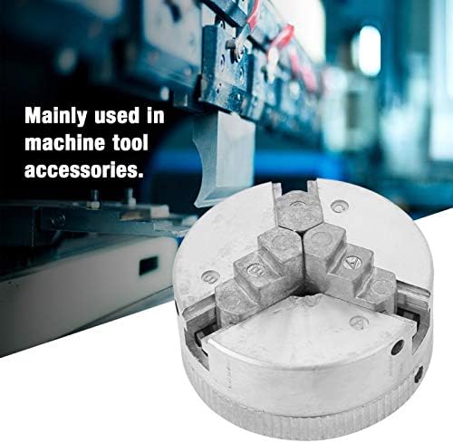 Z011 Torno Chuck, torno de 3-Jaw Chuck, liga de zinco de 3-Jaw Torno de Jaw, torneiro de metal para mini torneira de metal