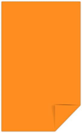 Neenah Astrobrights Color Paper, 8,5 ”x 14”, 24 lb/89 gsm, laranja cósmica, 500 folhas