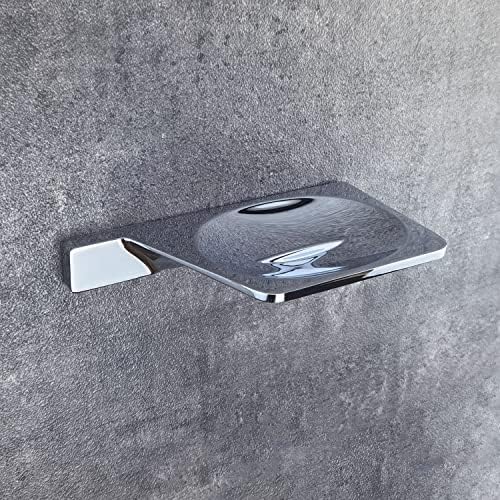 Frafuo Soop Dish para chuveiro Feelando parede de parede de 1,2 libras de sabão de banheiro sólido de latão