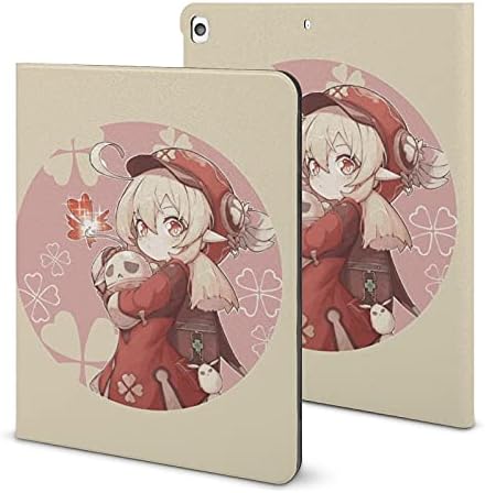 Caixa de impressão de anime para o novo iPad 9th Generation / 8th Gen / 7th Gen 10,2 polegadas com porta -lápis, caixa de couro