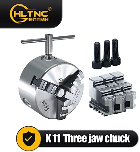 CNC Três mandíbulas Chuck Chuck de alta precisão egocentador Chuck K11 Chucks Conjunto do cilindro para máquina de gravura