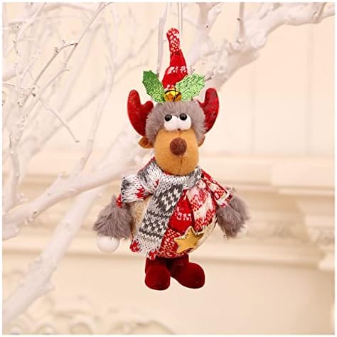 Ano Novo 2023 fofo Santa Claus boneca de boneca de natal decoração de árvore de Natal para casa Festival Festival Festival