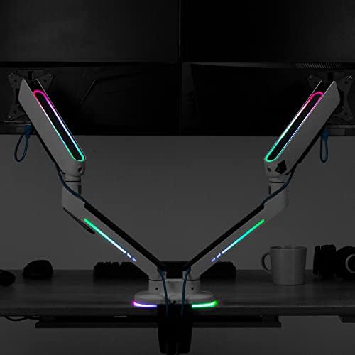 Avlt RGB Lights Dual 13 ”-32” Monitor Monta da mesa
