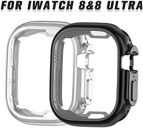 TRDYBSK TPU Soft Case para Apple Watch 8 Ultra 49mm Eletroplating Color Dropspert Imperme resistente a Iwatch Series 8 Pro 49 Acessórios