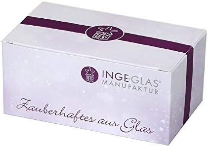 Pinecone de conto de fadas inge-glas, clip-on 10013S017 IgM German Blown Glass Christmas Ornament