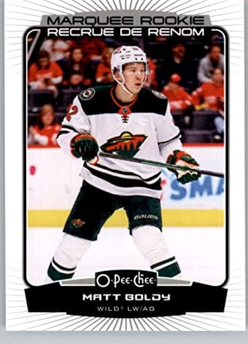 2022-23 O-PEE-Chee #541 Matt Boldy RC Rookie Minnesota Wild NHL Hockey Trading Card