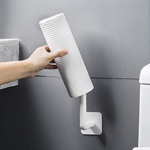 Halou multifuncional sem pancada de papel pendurada gancho de gancho de cozinha de armazenamento de banheiro banheiro papel