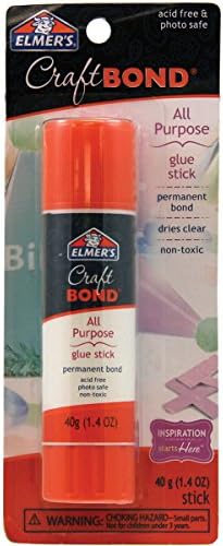 E4019 Craftbond de Elmer Stick Stick Stick, claro