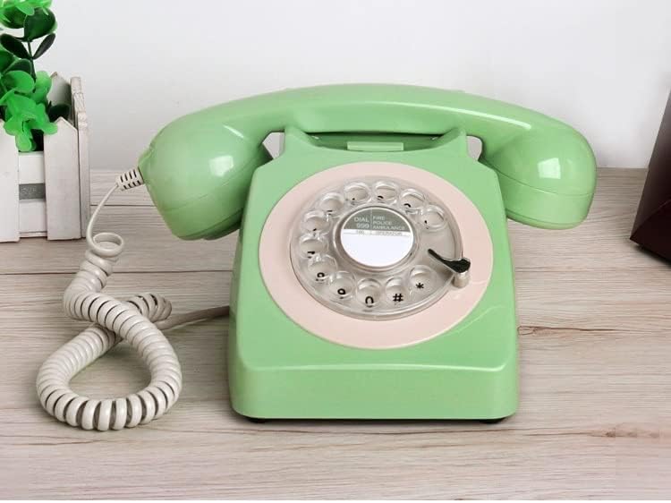 Telefones lhlllhl com cordas cordas clássicas do redator rotativo telefones 1930s Antique telefones vintage vintage telefones