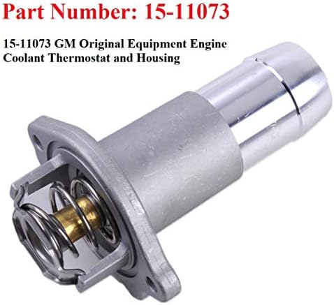12622316GM Equipamento Termostato de refrigerante e montagem de carcaça do motor, compatível com 2004-2012 Chevy Colorado,