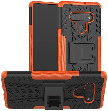 Ezsky Phone Protective Case Protective Case Compatível com LG Stylo 6, TPU + PC Caixa de Bumper Hybrid de classe militar, caixa
