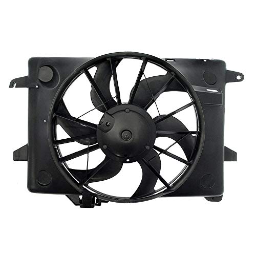 Ventilador de resfriamento rareelétrico compatível com o carro da cidade de Lincoln 1998-2000 por números de peça F8VZ-8C607-AA F8VZ8C607AA FO3115110