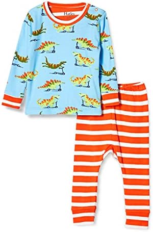 Hatley Bebês Garotos de algodão orgânico Mini pijama