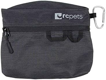 RC PET Products Saco de guloseima rápida, bolsa de treinamento com clipe de cinto, dispensador de bolsa de cachorro e acessórios