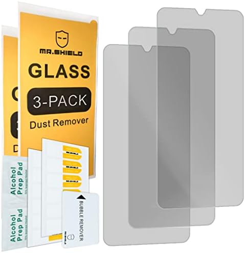 Mr.Shield [3-Pack] Protetor de tela de privacidade compatível com o Samsung Galaxy A30 / Galaxy A30S [vidro temperado]