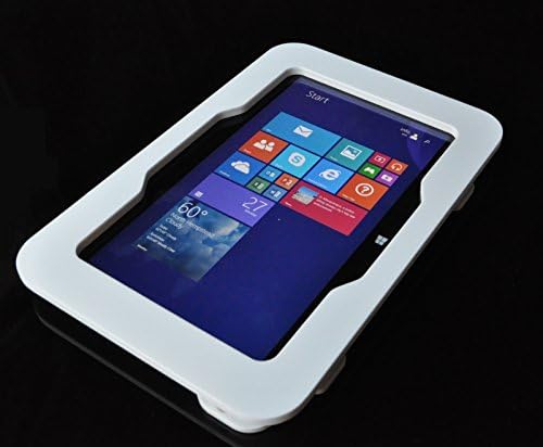 Tabcare Compatível MS Surface Pro, Surface Pro 2 Kit de Vesa White ACRYLIC para exibição da loja, exibição, quiosque, POS