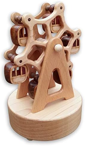 Binkegg Play [Ó noite sagrada] Caixa de madeira de madeira com gigantes com movimento musical Sankyo