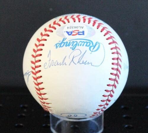 Aaron, Stargell, Robinson, Killebrew Assinou Baseball Auto PSA/DNA AL06324 - Baseballs autografados