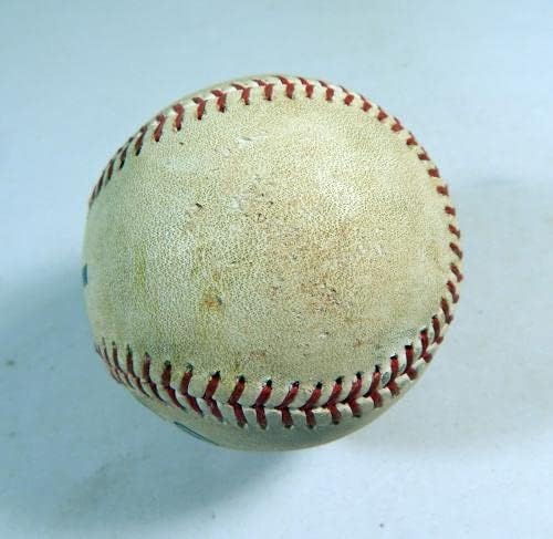 2019 Chicago Cubs Pit Pirates Game usou Baseball Adam Frazier Double - Game usado Baseballs
