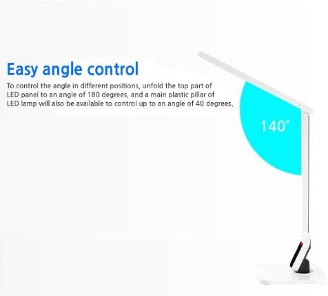 Softech - Lâmpada LED inteligente de luz natural com cabeça de inclinação -white
