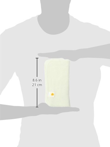 Satsuma projeta panos de lavagem orgânica e lenços 5 pacote, branco