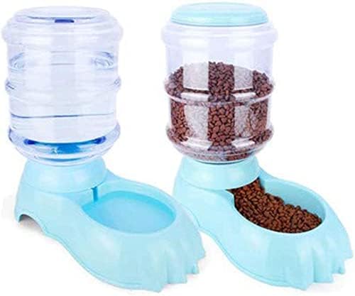 PET 2 Pacote de animais de estimação Automático alimentador e água para cães gatos CATS alimentador de alimentos e dispensador de