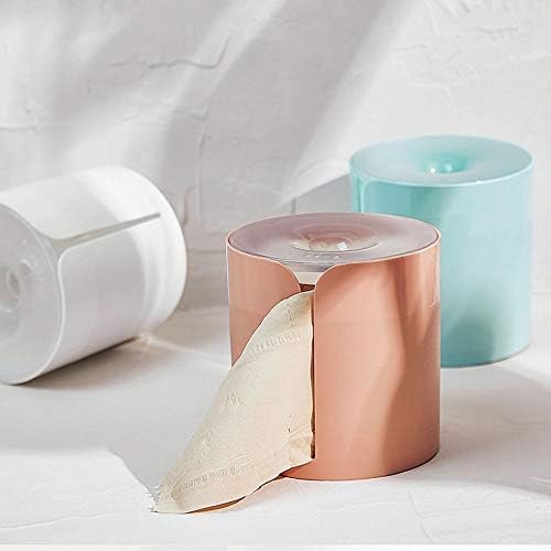 Rolo de papel de vaso sanitário montado na parede Caixa de lenço redonda da caixa de lenços de papelão de guardana