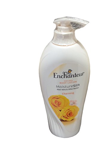 Loção corporal perfumada Enchanteur hidratora aloe vera e manteiga de azeitona encantadora 500 ml