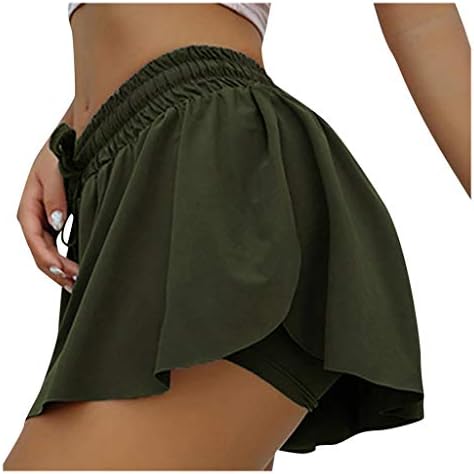 Skorts Saias para mulheres com cintura alta shorts fluidos 2 em 1 Skorts de tênis Saias de tênis com shorts mini -saia atlética