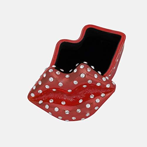 Crystamas Bacio Box - Jewelry Box Red