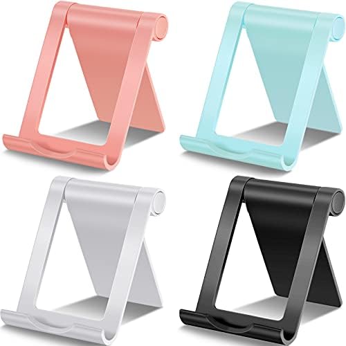 4 peças telefone celular suporte dobrável titular de telefone multi-ângulo universal stand smartphone portátil dock