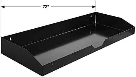 Produtos para compradores - Bandeja de gabinete de 1702940 para topsider de 72 polegadas, preto