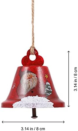 ABOOFAN HOME DÉCORA Árvore de Natal Bells Bells Xmas Holiday Bell Holding Jingle Bell Pingentnts Decoração em casa para