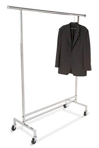 Apenas prateleiras de vestuário #gr300 grau comercial - rack de trilho único pesado, rack,