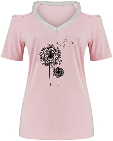 Camiseta média feminina verão v pesco