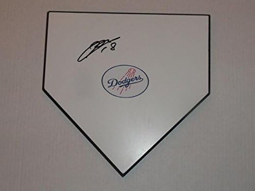 KENTA MAEDA assinou a placa em casa Los Angeles Dodgers Japanese Superstar JSA CoA - MLB Game Usado Bases