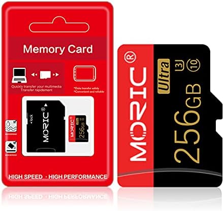 256 GB Micro SD Card Card Class de Memória 10 Cartão de memória SD de alta velocidade para câmeras, tablets, computador,
