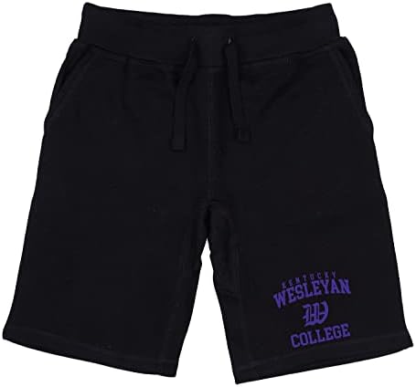 Kentucky Wesleyan College Panteras Seal College Fleece Shorts de cordão