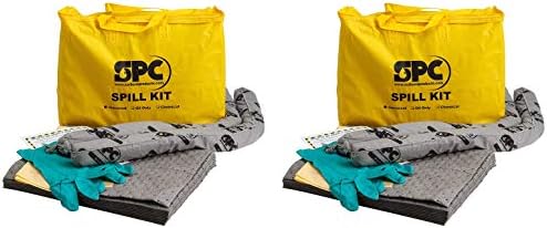 Brady SPC SKA -PP Allwik Universal Economy Spill Portable Spill Kit - 107795, Amarelo