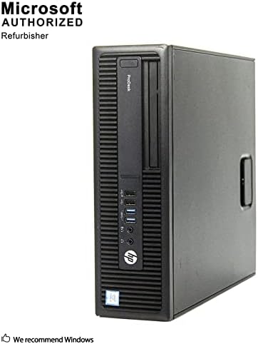 HP Prodesk 600 g2 PC de pequeno formato PC, Intel Core Quad I5 6500 até 3,6 GHz, 12 GB DDR4, 512G SSD, WiFi, BT