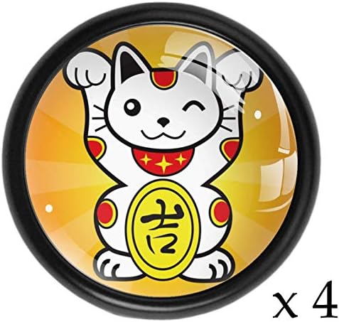 Maçaneta de gaveta de cerveja China CAT CAT AMARELO MATO MATION BOTAGENS MONOBES MONOBES DO MONOTOS DE MOBLETAS DE 4PCS DE MONOTOS