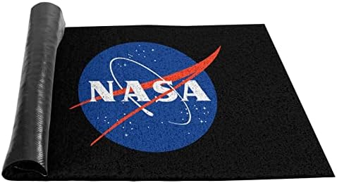 Capacho da NASA 24x16 no tapete de tapete decorativo para o banheiro de escritório em casa o chuveiro de cozinha anti-deslizamento