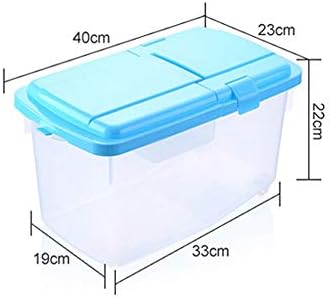 Lkyboa 10kg Arroz Caixa de armazenamento Cereal Dispensador de cereal Flip tampa Organizador de alimentos Contêiner armazenamento