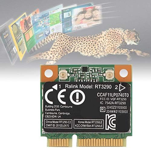 Cartão de rede mini mini, 2.4g Bluetooth 3.0 PCI-E sem fio PCI-E Card, placa de adaptador de rede sem fio RT3290
