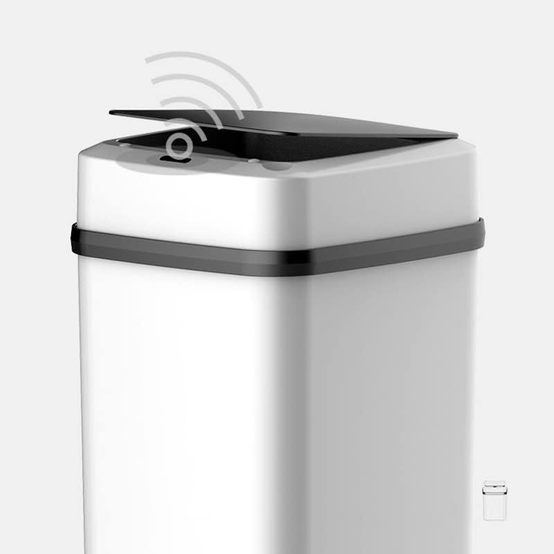 N/uma lixo de indução inteligente lixo com lixo de cozinha lata de lata de lata de casa Abertura e fechamento automáticos
